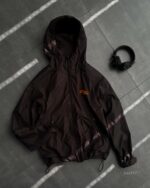 Мужская Черная Оранжевая Ветровка Мастерка ТЕРМОХРОМ (меняет цвет)