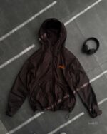 Мужская Черная Оранжевая Ветровка Мастерка ТЕРМОХРОМ (меняет цвет)