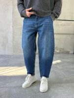 Мужские Синие Джинсы Баллоны Скейтеры - Широкие Джинсовые Штаны Balloon Skater