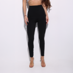 Женские Базовые Черные Лосины