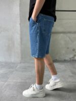 Мужские Синие Джинсовые Шорты - Свободные Широкие