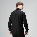 Мужская Классическая Черная Рубашка Прямого Кроя