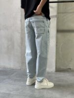Мужские Светло-Голубые Джинсы MOM FIT Свободного Кроя