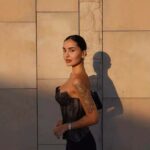 Женский Кружевной Черный Корсет с Шнуровкой на Спине